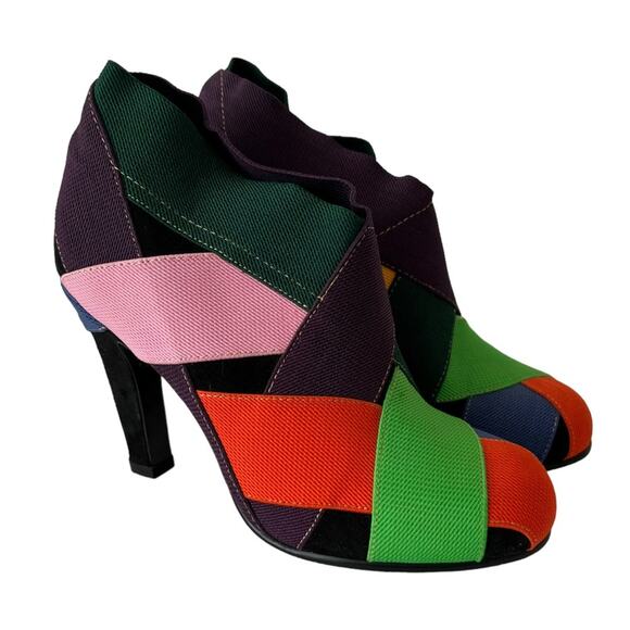 United Nude Shoes - United Nude Rainbow Bandage Ankle Boots Size 36